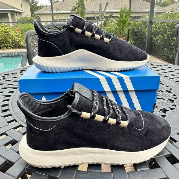 Adidas Tubular Shadow Men's Athletic Shoes Core Black BY3568 Size 6