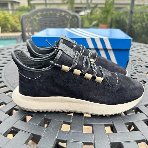 Adidas Tubular Shadow Men's Athletic Shoes Core Black BY3568 Size 6