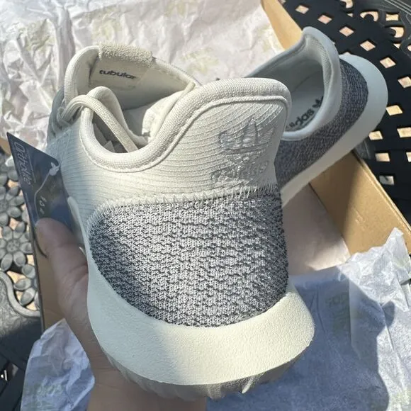 Adidas Tubular Shadow Off White Women's Athletic Shoes BY9739 Size 7.5