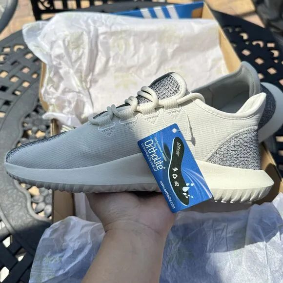 Adidas Tubular Shadow Off White Women's Athletic Shoes BY9739 Size 7.5