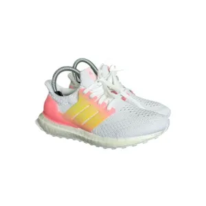 adidas Ultraboost 5.0 DNA Shoes Sneakers White Pink Yellow Womens Size 6 Active