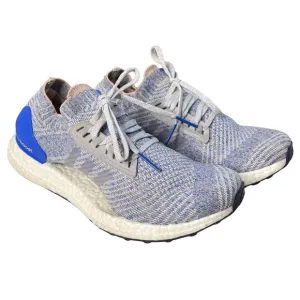 Adidas UltraBoost X Womens 7.5 Grey Two Hi Res Blue Prime Knit Sneakers Shoes
