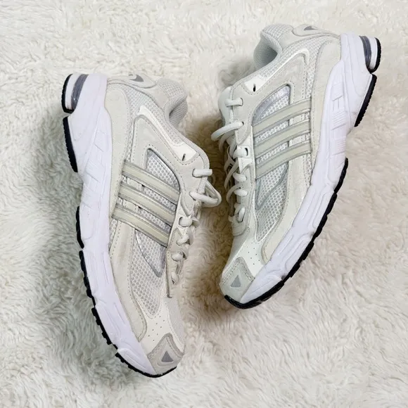 ADIDAS Women Gray Response CL Sneaker Shoes US8 Classic Athleisure Sporty Casual