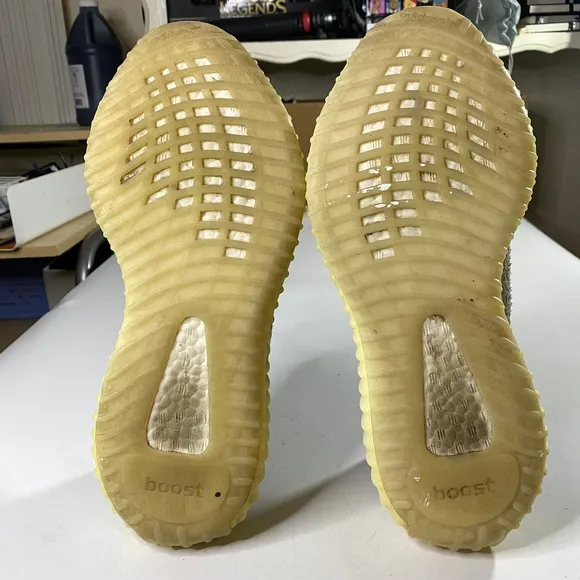 Adidas Yeezy Boost 350 Shoes Sneakers Men's 10 Custom Spray Paint Streetwear