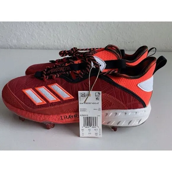 Adidas Icon 6 Boost ASG AT Ambassador Metal Baseball Cleats FZ0313 Men’s Sz 9