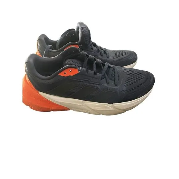 Adidas Mens Navy Blue Orange Adistar 1 Running Athletic Shoes Size 8.5