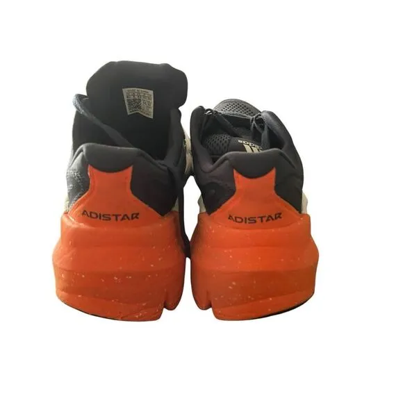 Adidas Mens Navy Blue Orange Adistar 1 Running Athletic Shoes Size 8.5