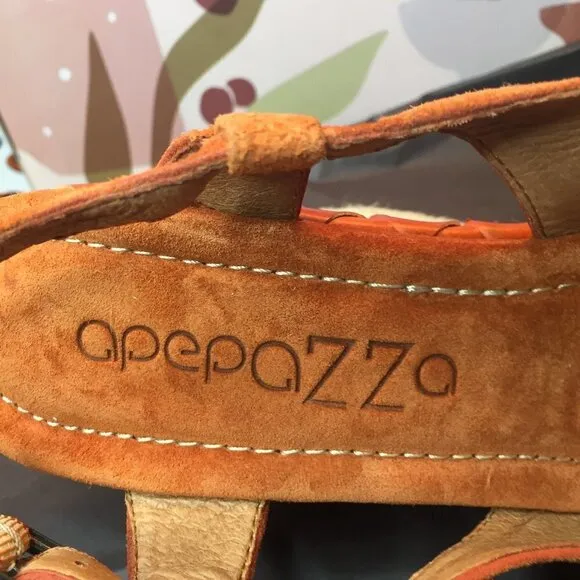 Adorable Apepazza Suede Sandals  10M