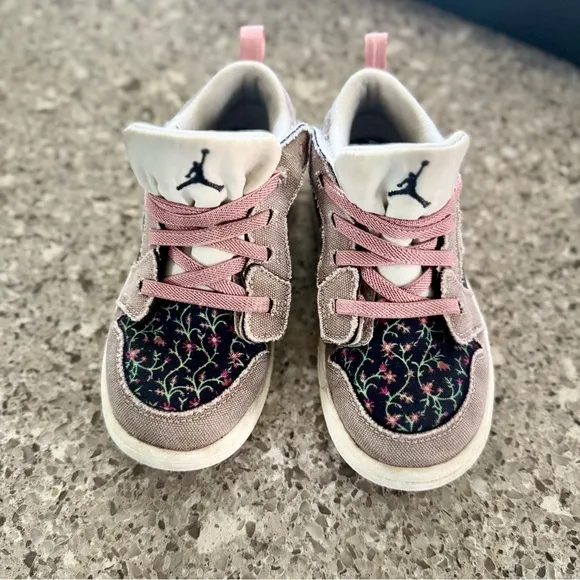 Air Jordan 1 Low ALT SE TD 'Floral' - EUC - Size 10C 🌸👟