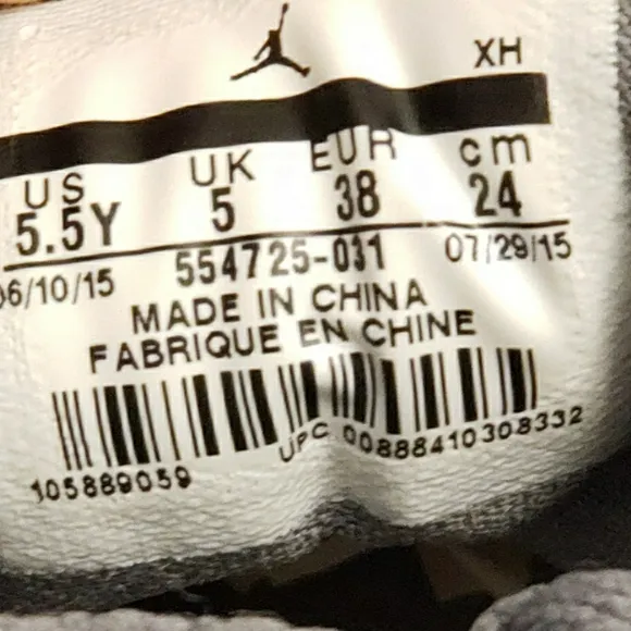 Air Jordan 1 Mid Cool Grey Size 5.5y