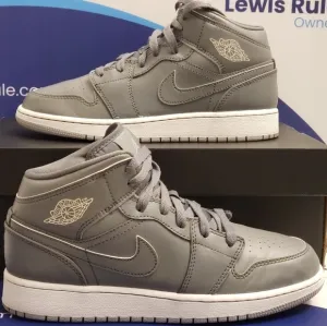 Air Jordan 1 Mid Cool Grey Size 5.5y