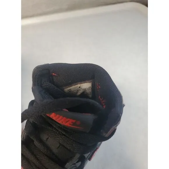 Air Jordan 1 Retro High OG TD 'Patent Bred'  Infant Size  4c Uk 3.5 ( 12 Month)