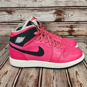 AIR JORDAN 1 Retro High Vivid Pink GS Youth 5Y 5 Shoe 332148-609 Rare Grail