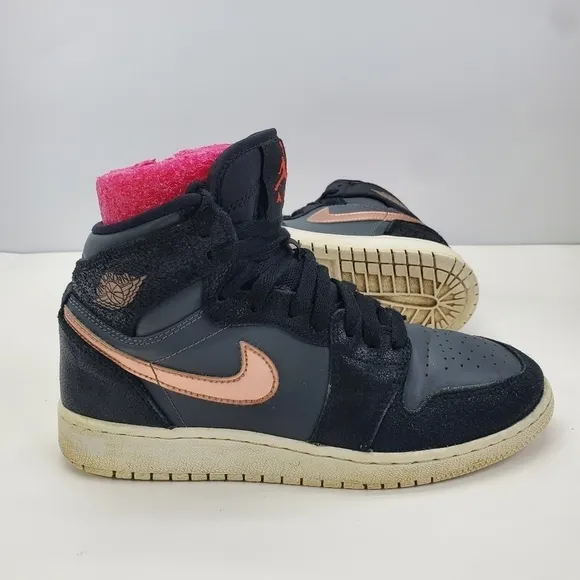 Air Jordan 1 Shoes Youth 4.5 Women 6 Retro High Bronze Medal 2016 Sneakers