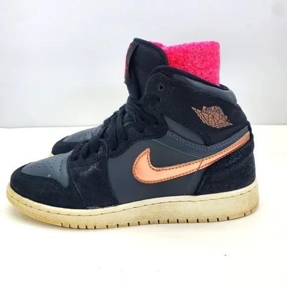 Air Jordan 1 Shoes Youth 4.5 Women 6 Retro High Bronze Medal 2016 Sneakers