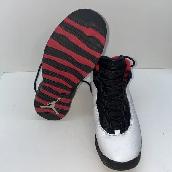 Air Jordan 10 Retro Double Nickel Youth Basketball Shoes 310806-102‎ GS 6.5Y