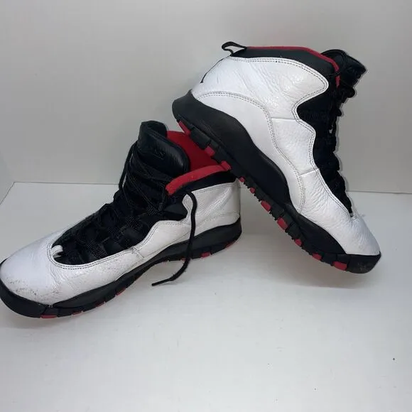 Air Jordan 10 Retro Double Nickel Youth Basketball Shoes 310806-102‎ GS 6.5Y