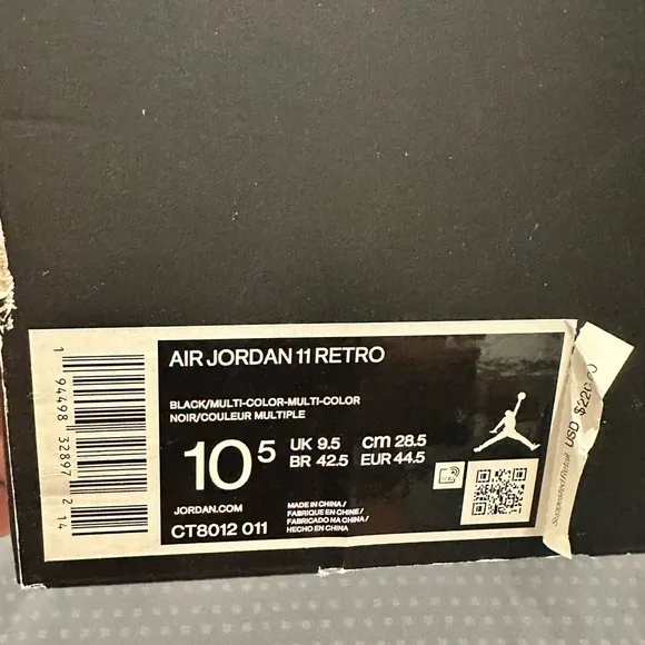 Air Jordan 11 Retro Jubilee 25th Anniversary edition