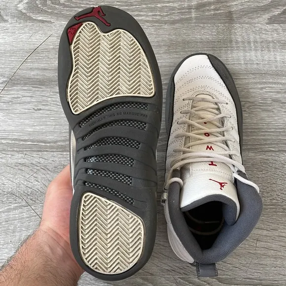 Air Jordan 12 Retro GS Shoes Size 7Y NBA Basketball
