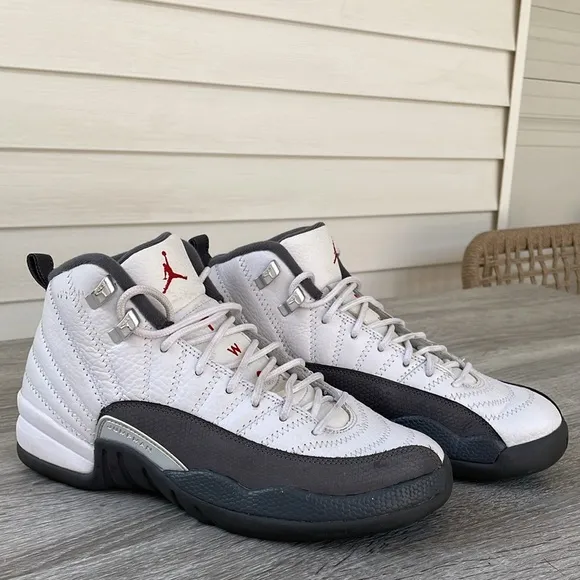Air Jordan 12 Retro GS Shoes Size 7Y NBA Basketball