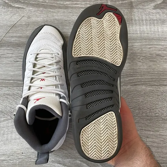 Air Jordan 12 Retro GS Shoes Size 7Y NBA Basketball