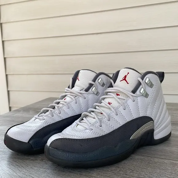 Air Jordan 12 Retro GS Shoes Size 7Y NBA Basketball