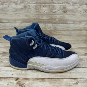 Air Jordan 12 Retro Indigo DB5595-404 Legend Blue Basketball Shoes Men's Size 11