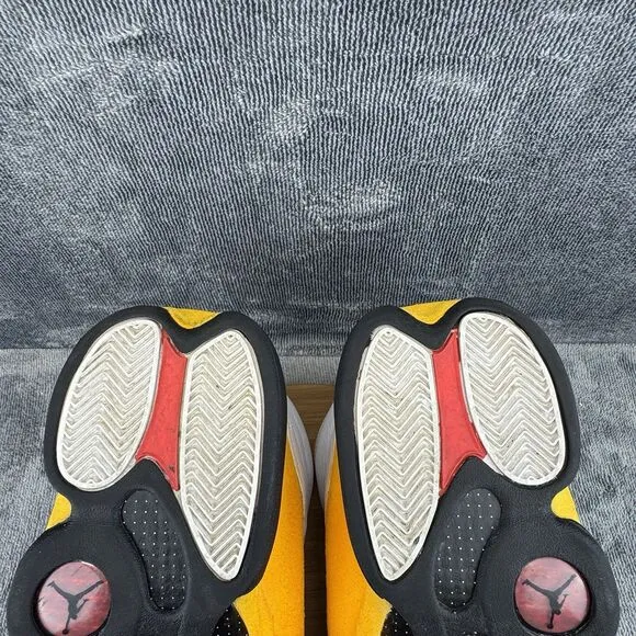 Air Jordan 13 Retro Del Sol Shoe Men Size 14 White Basketball Sneaker No Insoles