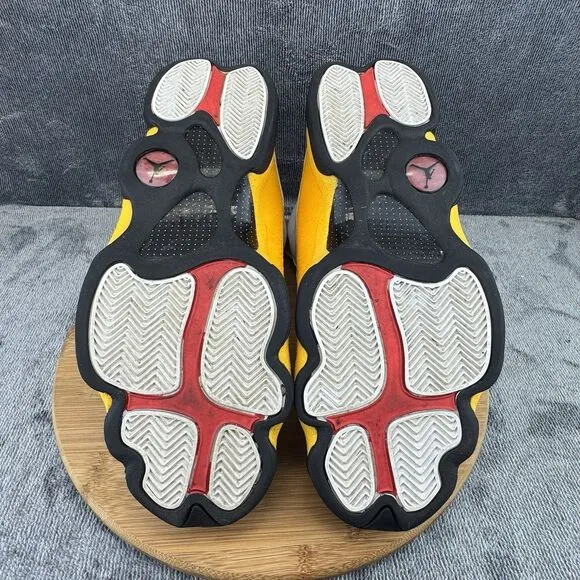 Air Jordan 13 Retro Del Sol Shoe Men Size 14 White Basketball Sneaker No Insoles