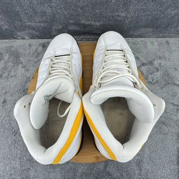 Air Jordan 13 Retro Del Sol Shoe Men Size 14 White Basketball Sneaker No Insoles