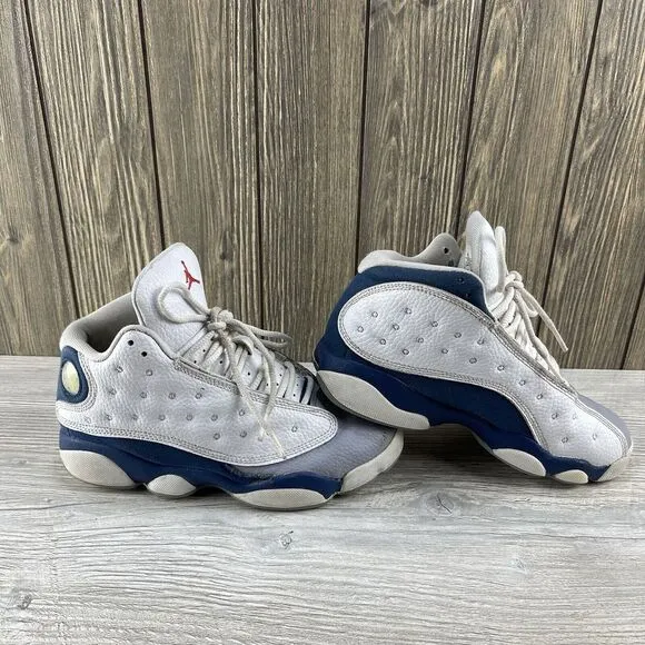 Air Jordan 13 Retro PS Athletic Shoes 'French Blue' DJ3005 164 - Size: 3Y