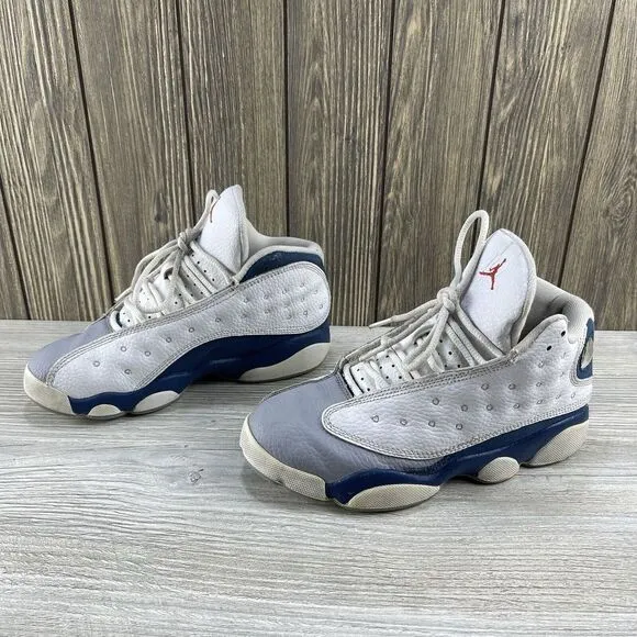 Air Jordan 13 Retro PS Athletic Shoes 'French Blue' DJ3005 164 - Size: 3Y