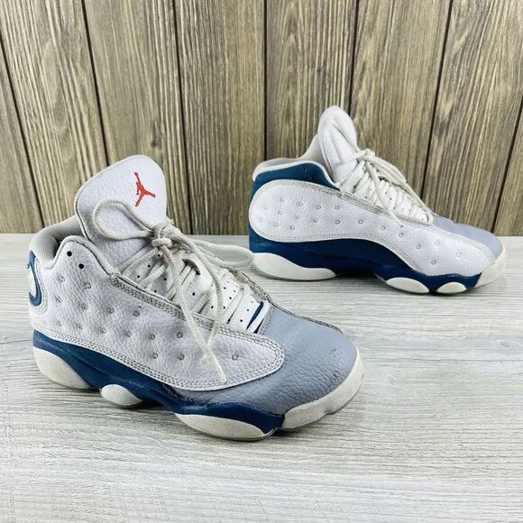 Air Jordan 13 Retro PS Athletic Shoes 'French Blue' DJ3005 164 - Size: 3Y