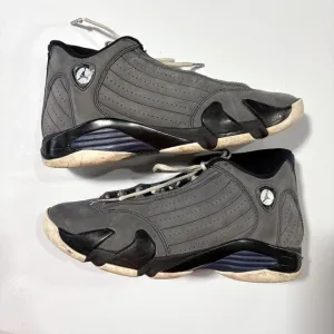 AIR JORDAN 14 RETRO 'GRAPHITE NAVY' Mens 9 Nike Basketball‎ 2011 Y2K Skater