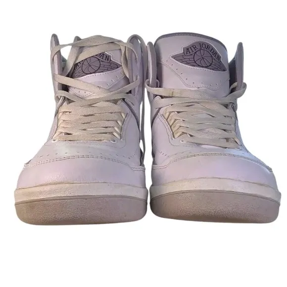 Air Jordan 2 Retro High Mens Athletic Shoes Size 14 White Cement DR8884-100