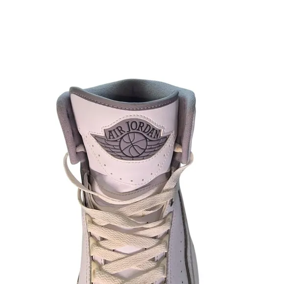 Air Jordan 2 Retro High Mens Athletic Shoes Size 14 White Cement DR8884-100