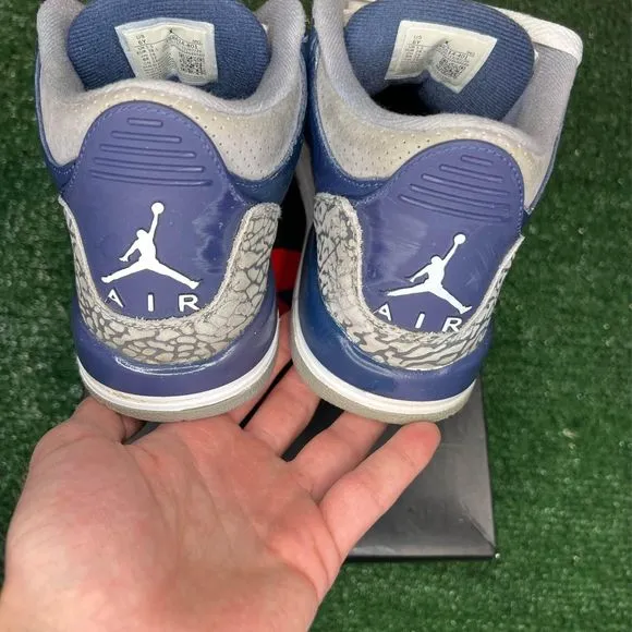 Air Jordan 3 Retro ‘Georgetown' GS Size 6Y 398614-401