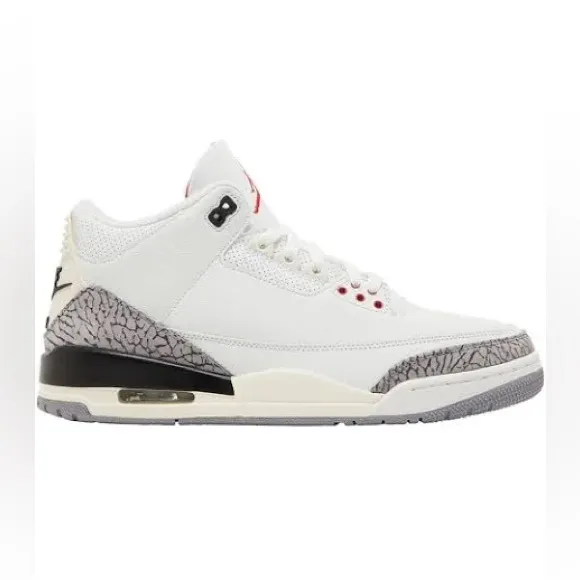 AIR JORDAN 3 RETRO WHITE CEMENT REIMAGINED