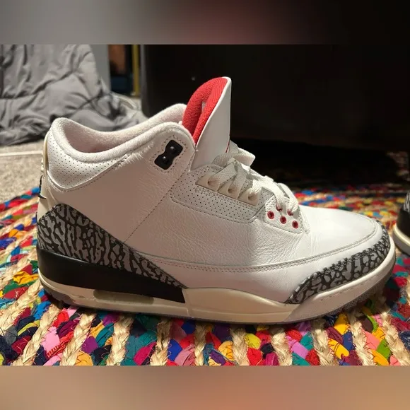 AIR JORDAN 3 RETRO WHITE CEMENT REIMAGINED