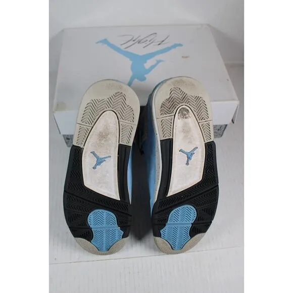 Air Jordan 4 CT8527-400 College Blue Retro Basketball Shoes size 11, W/ box