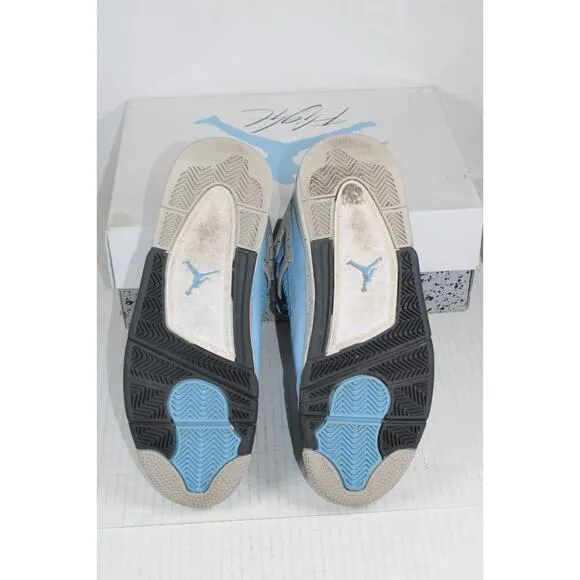 Air Jordan 4 CT8527-400 College Blue Retro Basketball Shoes size 11, W/ box