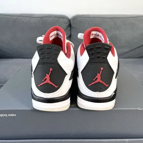 Air Jordan 4 Retro 2012 OG &quot;Fire Red&quot; DC7770-160 Basketball Sneaker Men's Sz 8