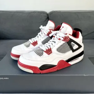 Air Jordan 4 Retro 2012 OG &quot;Fire Red&quot; DC7770-160 Basketball Sneaker Men's Sz 8