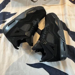 Air Jordan 4 Retro Black Cat Basketball Shoes
