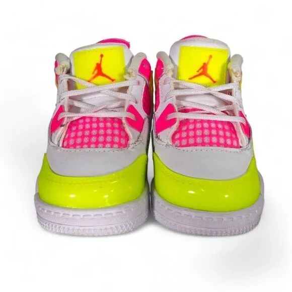 Air Jordan 4 Retro SE PS 'Lemon Venom' CV7807-100 Infant 5C