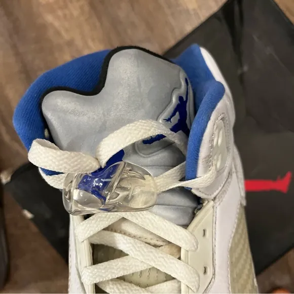 Air Jordan 5 V Retro Stealth 2.0 2021 White Blue Grey