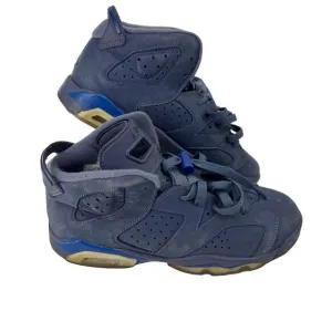 Air Jordan 6 Retro 2018 &quot;Jimmy Butler&quot; Boys Athletic Shoes Blue Size 7 Youth