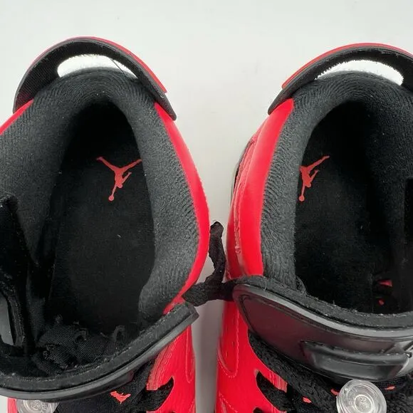 Air Jordan 6 Retro BG Infrared 23 Black Unisex  Sneakers 7Y 384665-623 W/Box