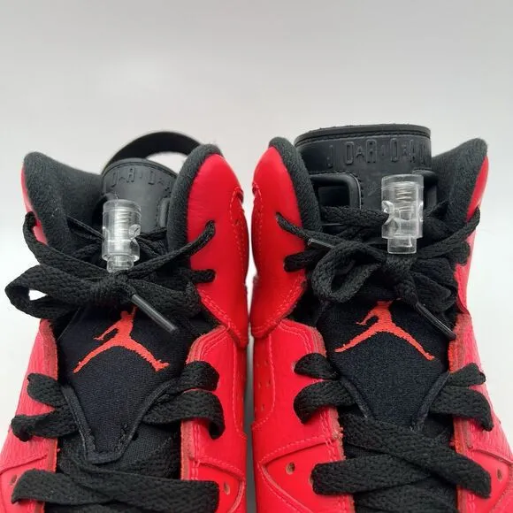 Air Jordan 6 Retro BG Infrared 23 Black Unisex  Sneakers 7Y 384665-623 W/Box