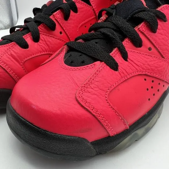 Air Jordan 6 Retro BG Infrared 23 Black Unisex  Sneakers 7Y 384665-623 W/Box